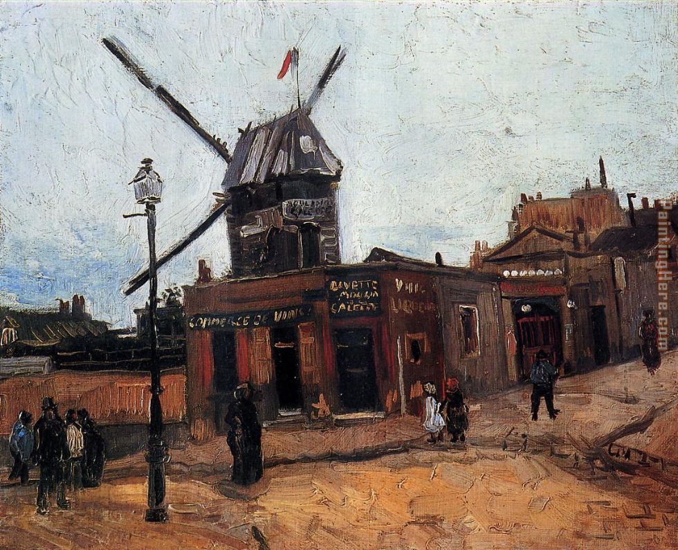 Vincent van Gogh Le Moulin de la Galette